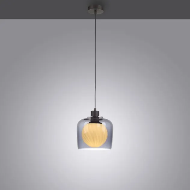 Pendelleuchte rauchfarben, stillvolle und elegante Optik