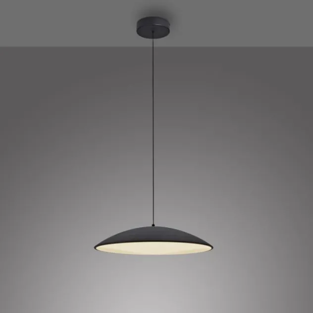Schöner Wohnen-Kollektion LED Pendelleuchte LENTE, schwarz, dimmbar, Memoryfunktion