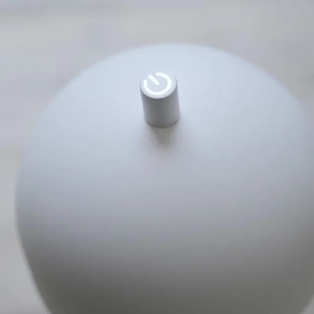 Schöner Wohnen-Kollektion LED Akku Tischleuchte BELLIES, weiss, aufladbar, USB-Ladekabel