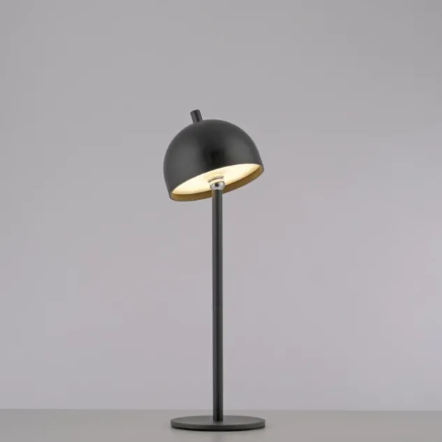 Schöner Wohnen-Kollektion LED Akku Tischleuchte BELLIES, schwarz, aufladbar, USB-Ladekabel