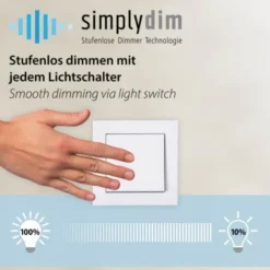 Schöner Wohnen-Kollektion Pendelleuchte SIA schwarz, 5-flammig, Rauchglas, dimmbar