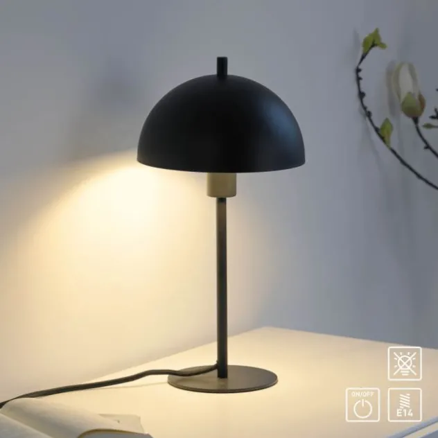 Schöner Wohnen-Kollektion Tischleuchte ALI, schwarz, 1,5 m Kabellänge